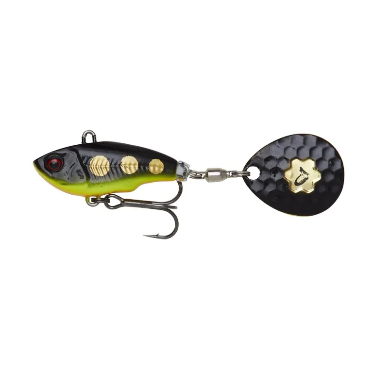 Savage Gear Tail Spinner Fat Tail Spin Sinking Black Magic - 5,5cm 9g