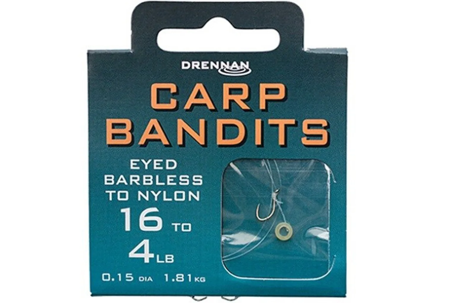 Drennan návazce Carp Bandits Barbless vel. 12 / 6lb