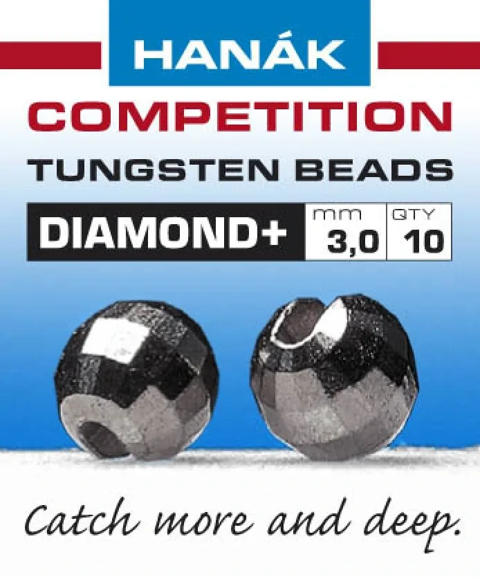 Hanák Competition Hanák Tungstenové Hlavičky Diamond Černé Niklové Průměr: 4,0mm