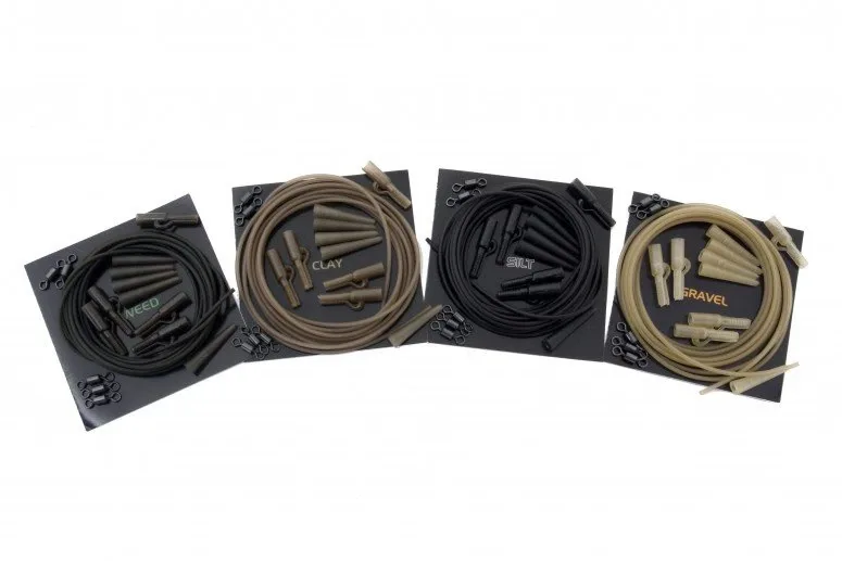 Korda Hotové Montáže Lead Clip Action Pack Barva: Clay