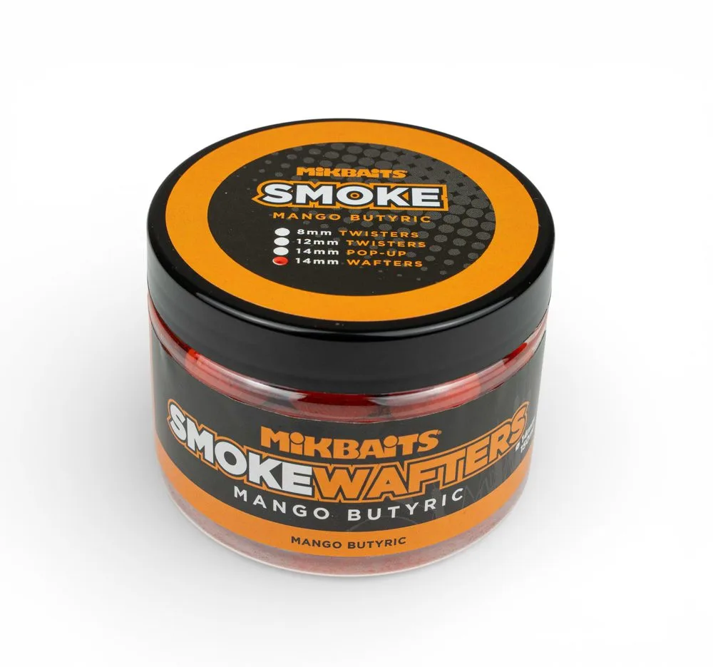 Mikbaits Boilies Smoke Wafters 14mm 150ml - Mango Butyric