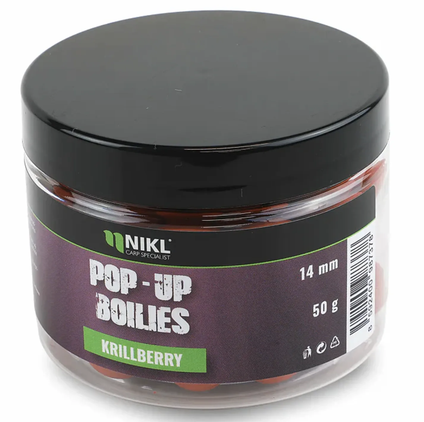 Nikl Plovoucí Boilies Krill Berry Hmotnost: 50g, Průměr: 16mm