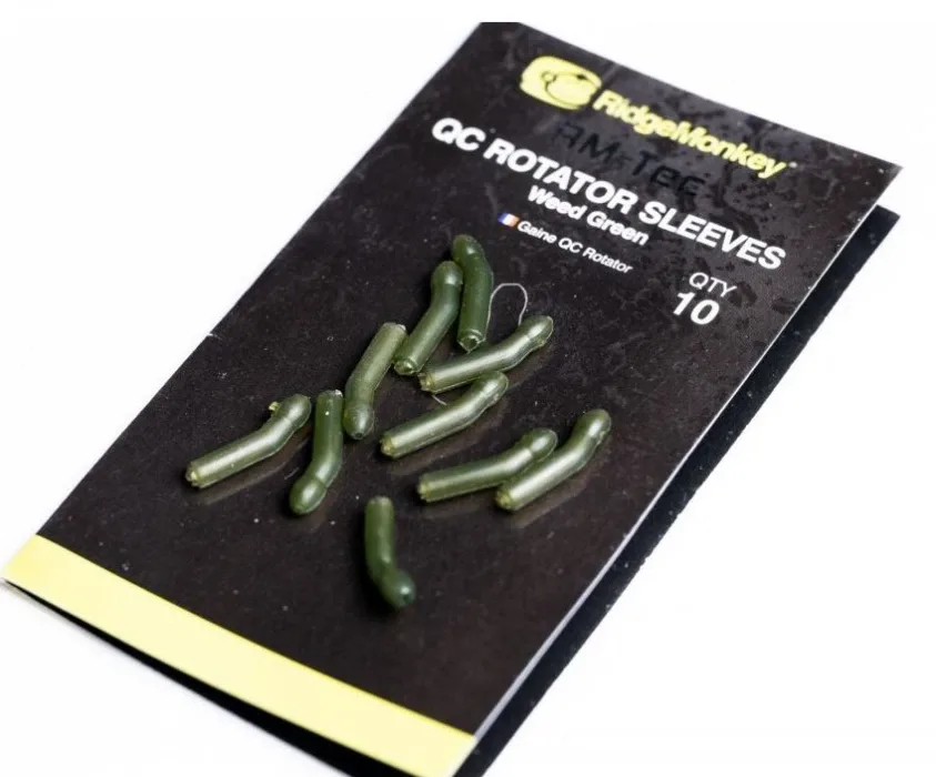 RidgeMonkey Převlek Quick Change Rotator Sleeves 10ks Varianta: Weedy Green
