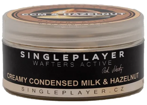 Singleplayer vyvážené boilie special edition wafters active creamy condensed milk & hazelnut 50 g 12/16 mm