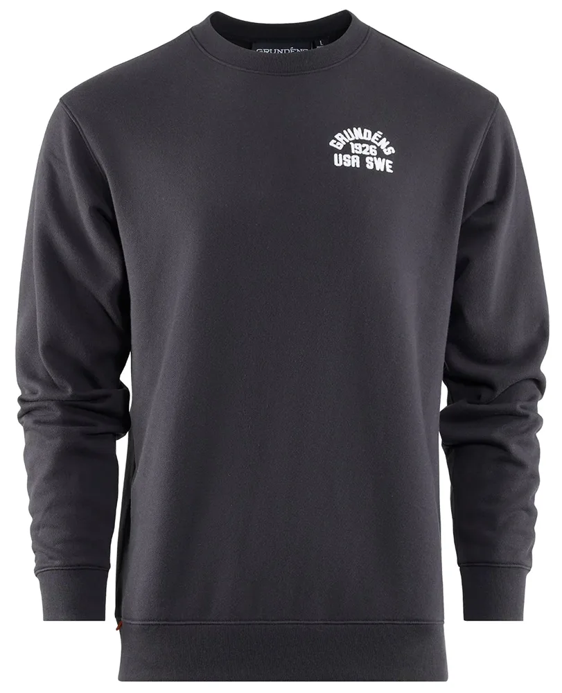 Grundéns mikina 1926 crew sweatshirt black - xl