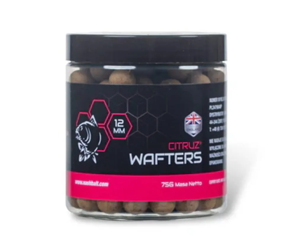 Nash Vyvážené Boilie Wafters Citruz - 12mm