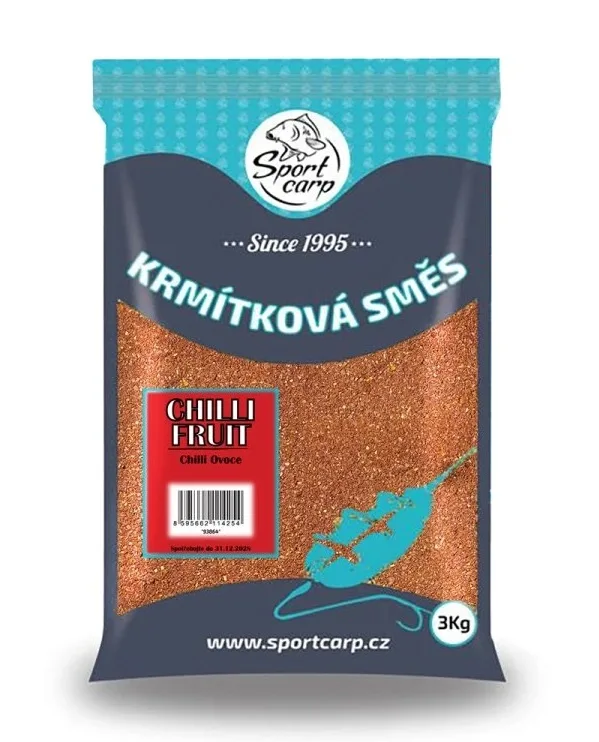 Sportcarp krmítková směs 3 kg - chilli fruit