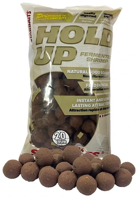 Starbaits Boilies Hold Up Fermented Shrimp Hmotnost: 2kg, Průměr: 20mm