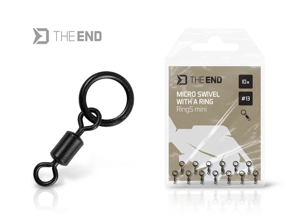 Delphin Mikro obratlík s kroužkem TheEND RingS mini vel.13 10ks