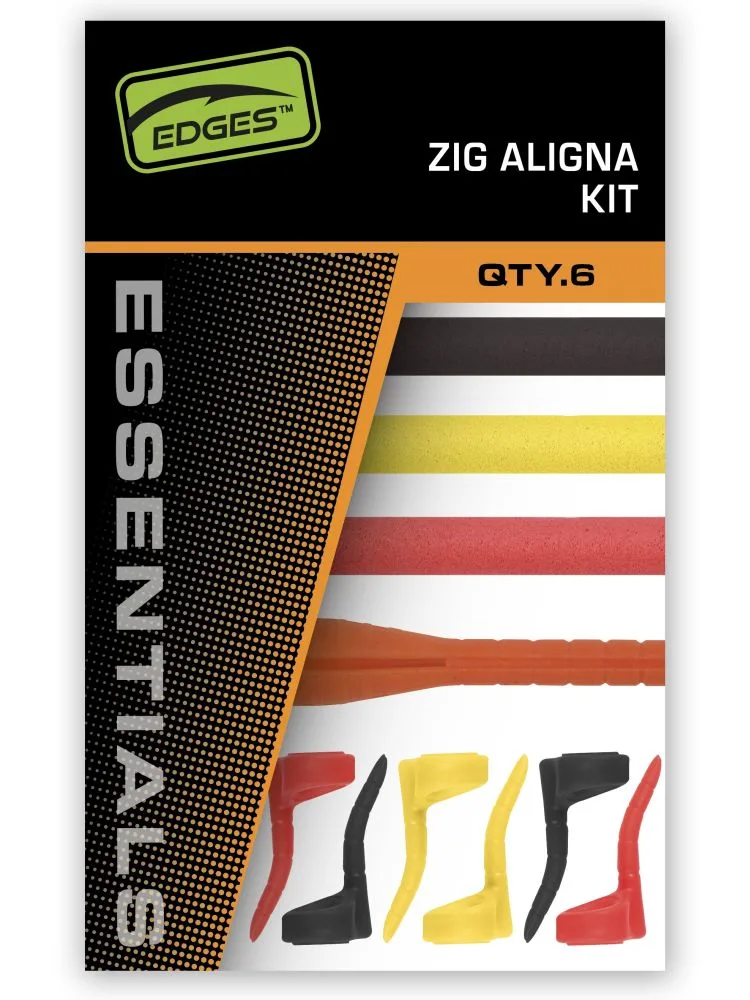 Fox rovnátka edges essentrials zig aligna kit (6x rovnátka, navlékač a 3x pěnový váleček)