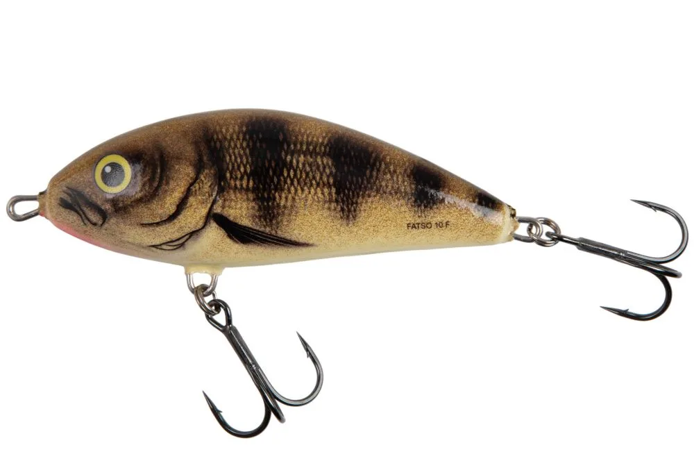Salmo wobler fatso sinking emerald perch - 8 cm 26 g