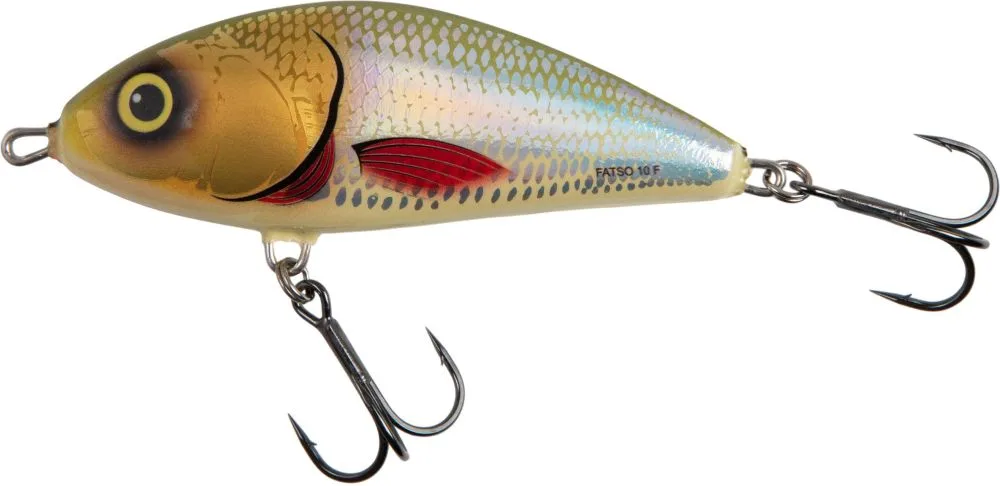 Salmo wobler fatso sinking silver halo - 12 cm 72 g