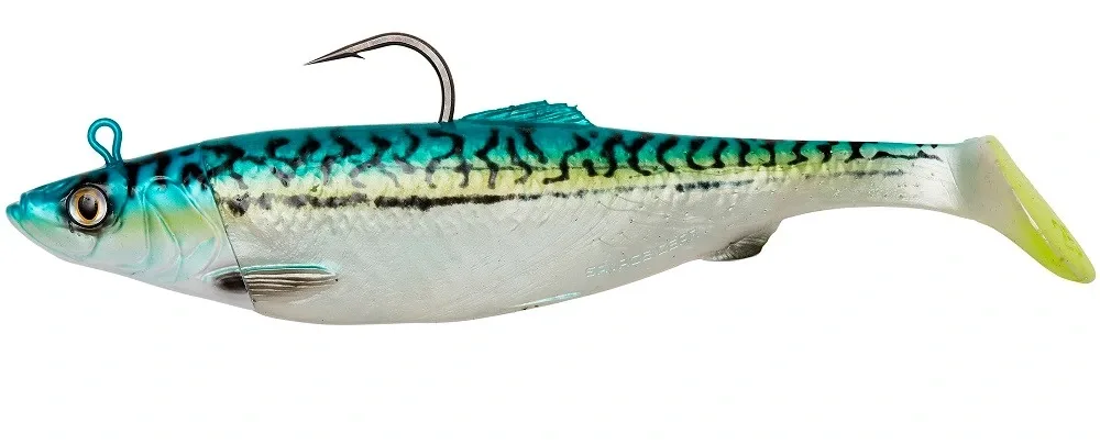 Savage Gear Nástraha 3D Herring Big Shad Sinking Green Mackerel Délka: 32cm, Hmotnost: 560g, Počet kusů: 1ks