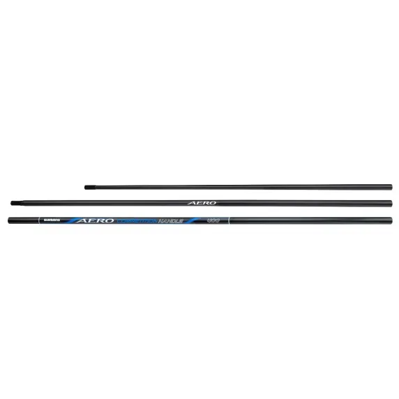 Shimano podběráková tyč aero competition landing net handle 4 m