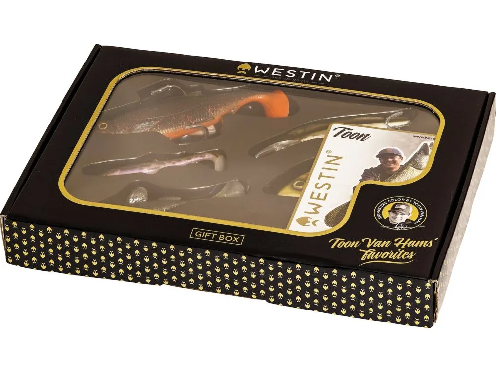 Westin dárková sada nástrah gift box toon van hams favorites freshwater lures kit 5 ks