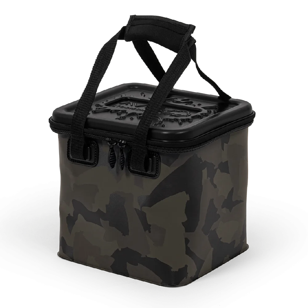 Avid carp taška stormshield camo eva carryall - 20 l (27,5×25×27,5 cm)