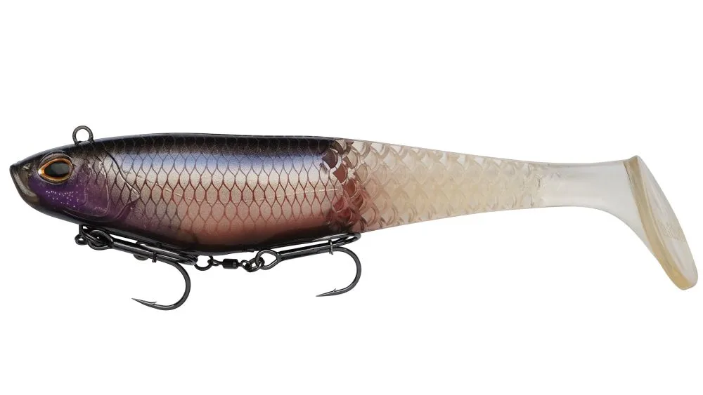 Berkley gumová nástraha powerbait cullshad deep sinking ghost morning - 20 cm 110 g