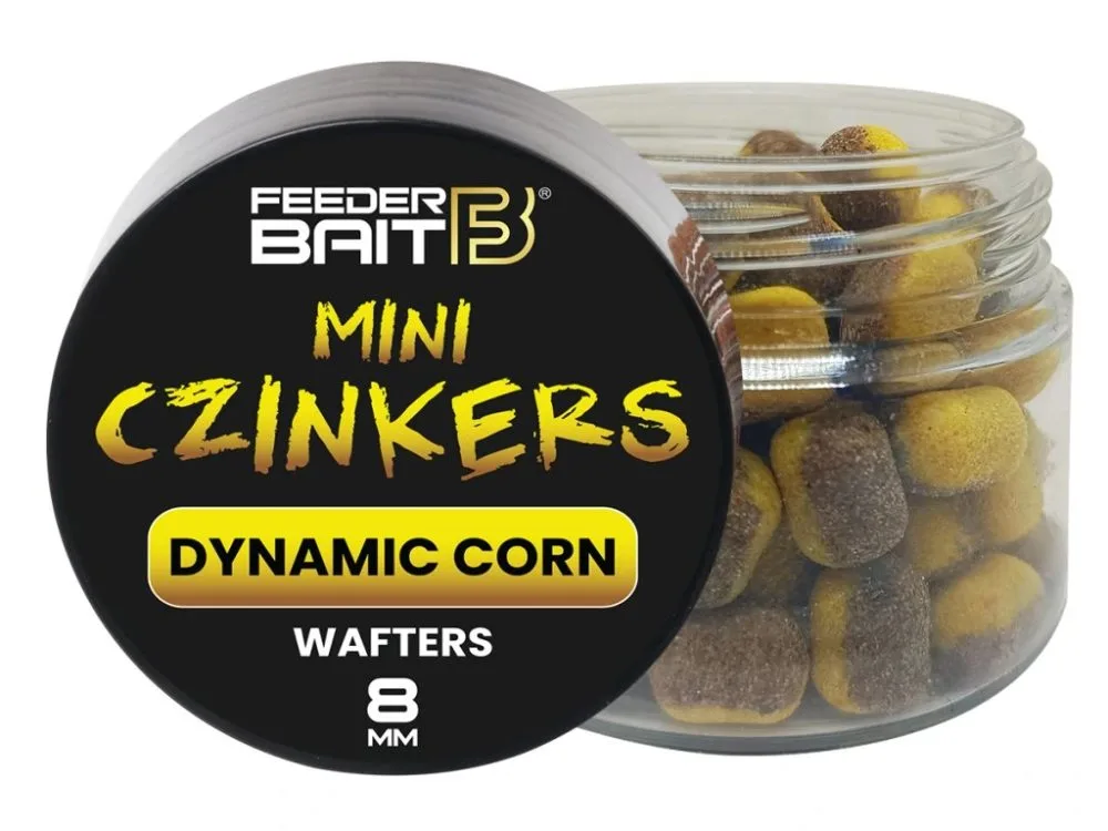 FeederBait Mini Czinkers Wafters 6x8mm 25ml - Dynamic Corn