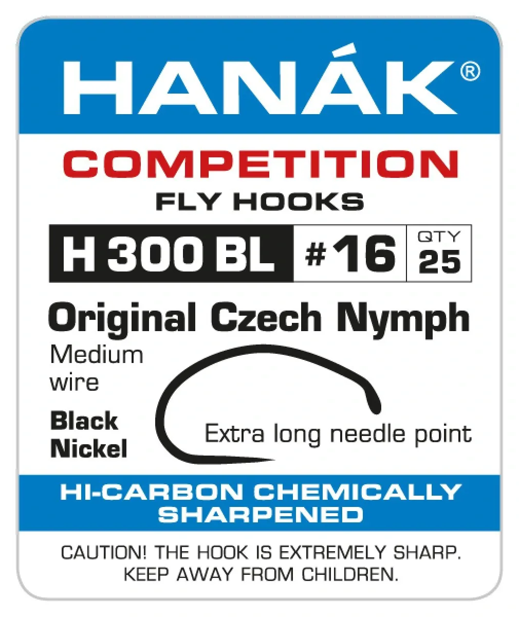 Hanák Competition Hanák Háčky H 300 BL Velikost háčku: #8