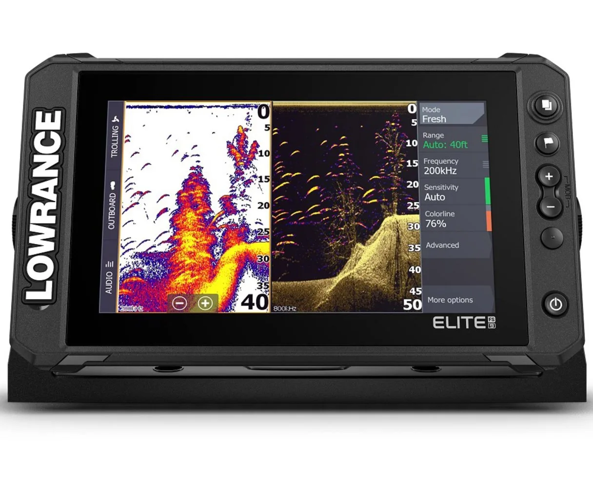 Lowrance echolot ELITE FS 9 se sondou Active Imaging 3v1