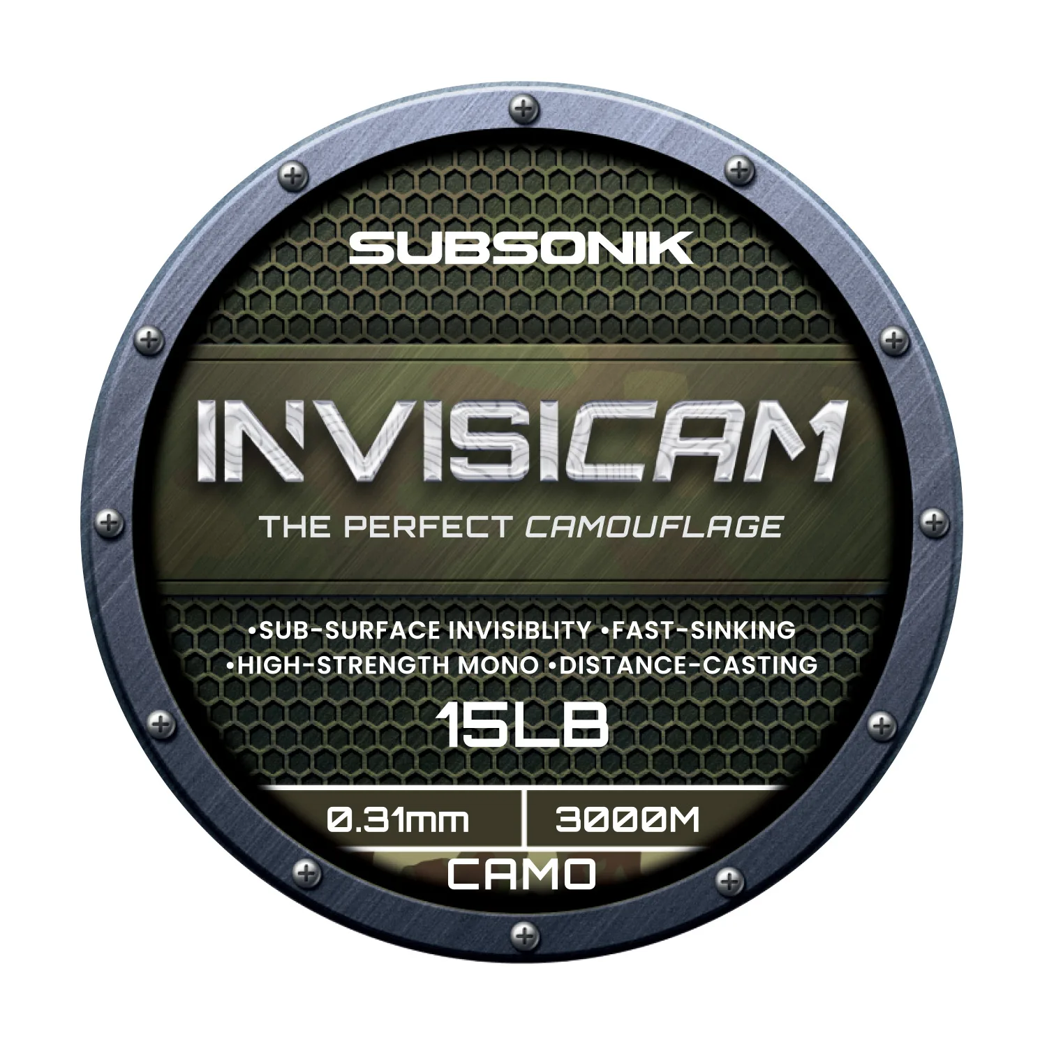 Sonik vlasec subsonik invisicam 3000 m - 0,38 mm 22 lb