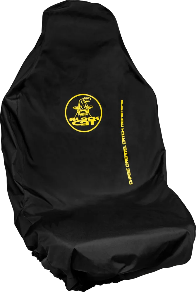 Black cat potah na autosedačku bc waterproof seat cover