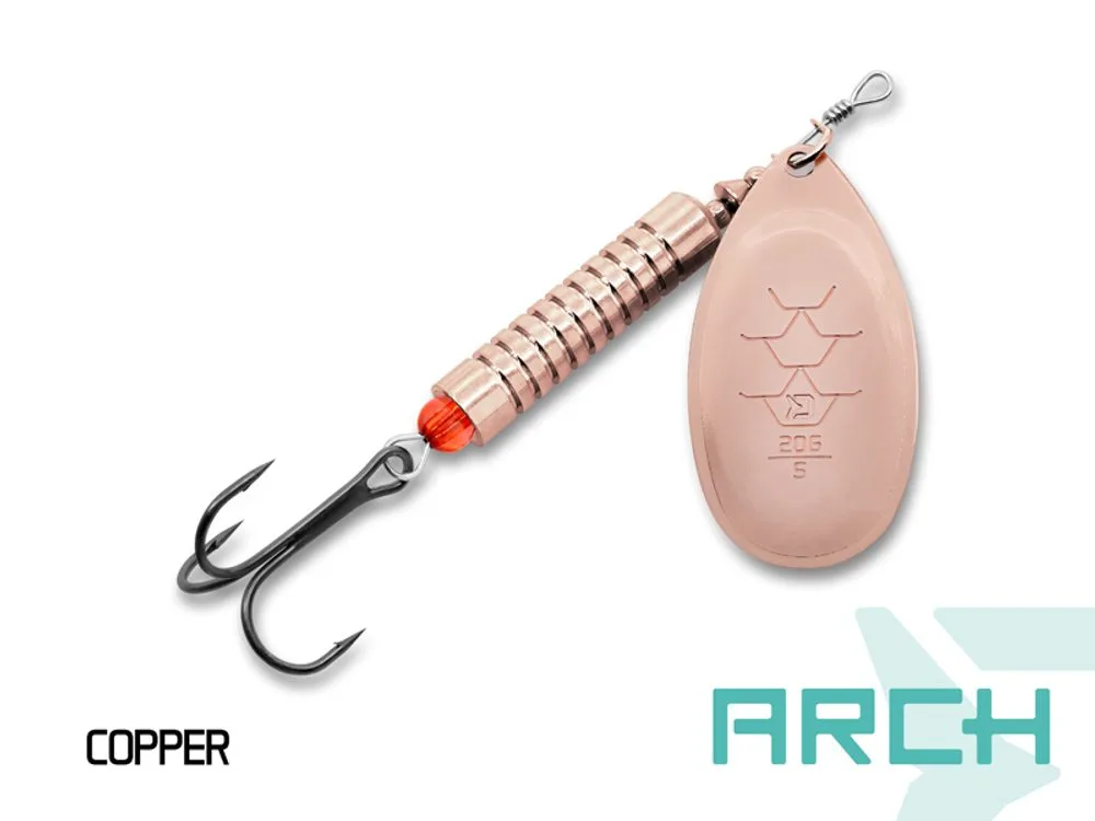 Delphin Třpytka Arch Copper - 2g vel.0
