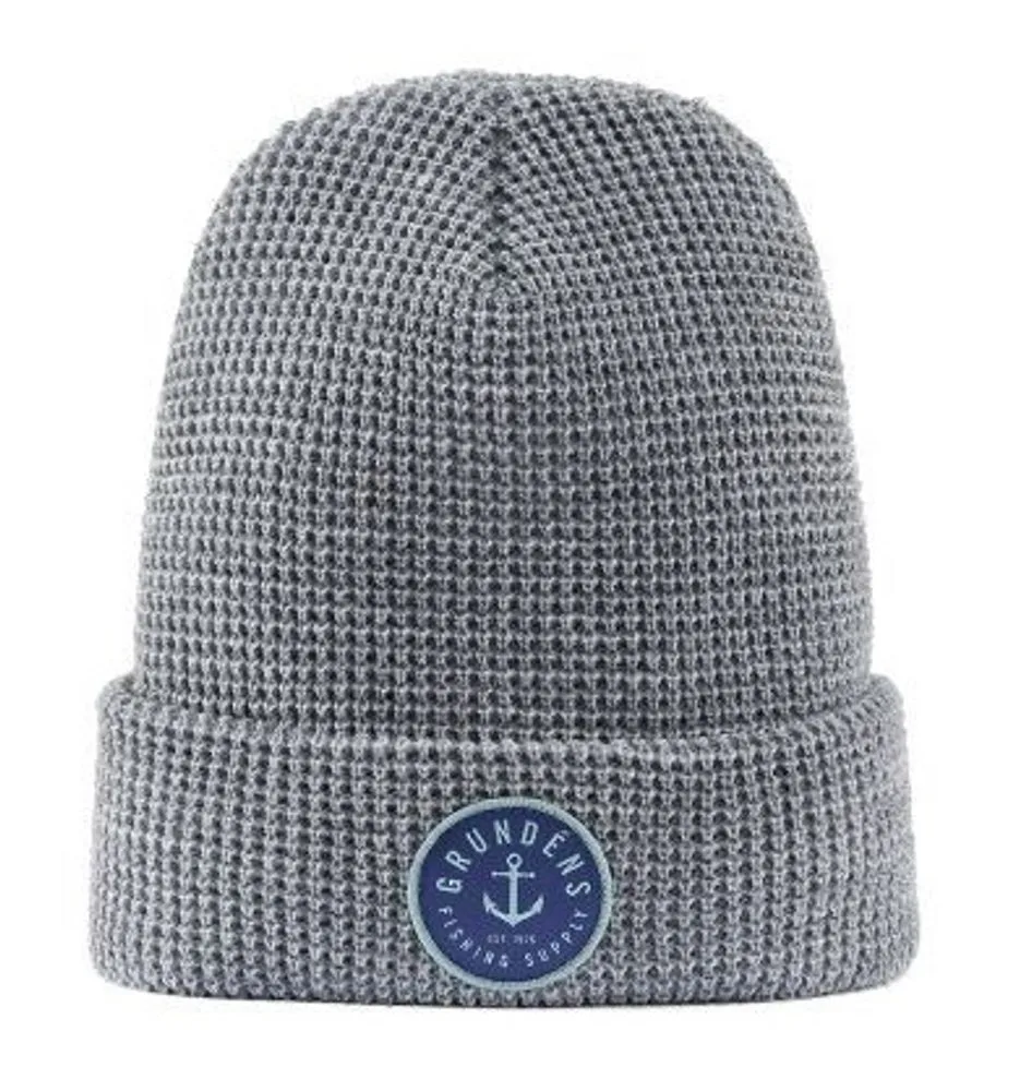 Grundéns Čepice Anchor Waffle Beanie Athletic Heather O/S