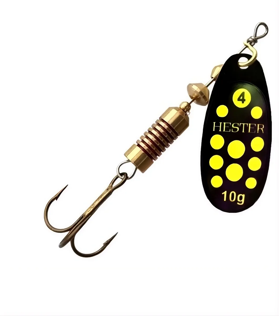 Hester Fishing Třpytka Yellow Ladybug Hmotnost: 6g, Velikost: #3
