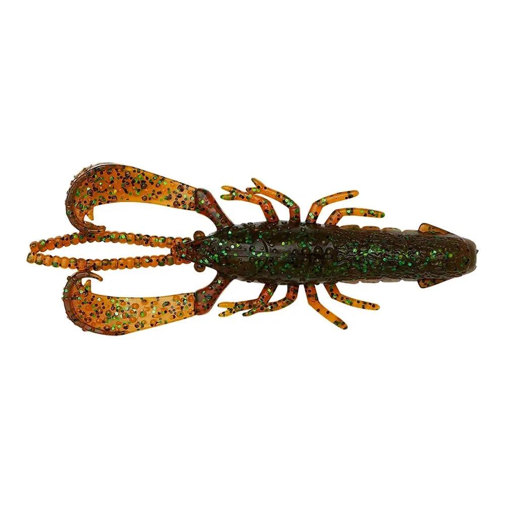 Savage Gear Gumová Nástraha Reaction Crayfish Green Pumpkin Délka: 9,1cm, Hmotnost: 7,5g, Počet kusů: 5ks