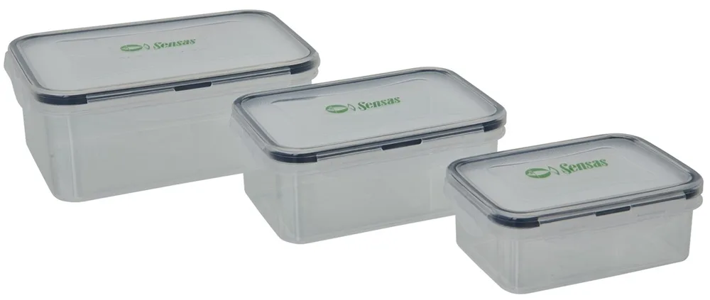 Sensas krabičky waterproof box set 3 ks