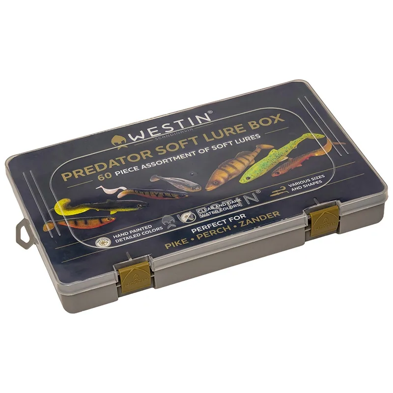 Westin sada nástrah predator soft lure box 60 ks