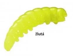 Berkley Gumová Nástraha PowerBait Vosí Larvy 2,5 cm 55 ks Barva: Žlutá, Délka: 2,5cm
