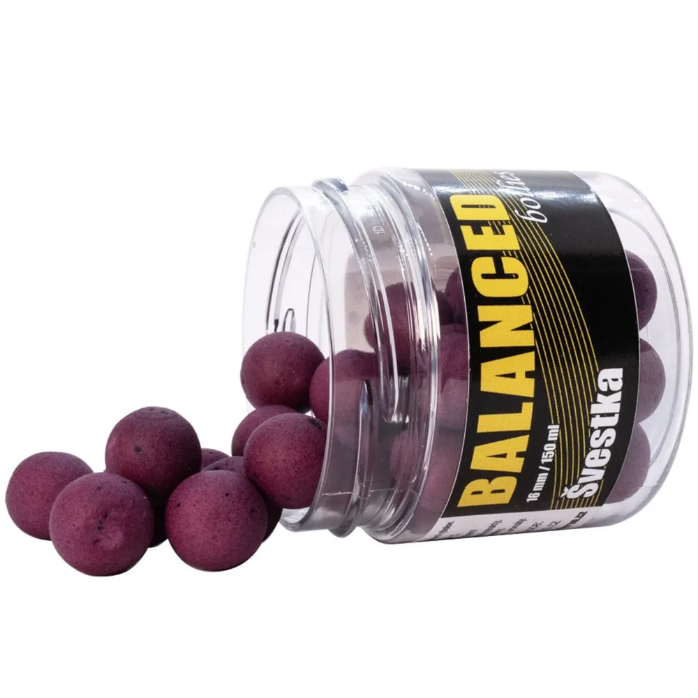 Carp Inferno Balanced Boilie 150ml Švestka - 20 mm