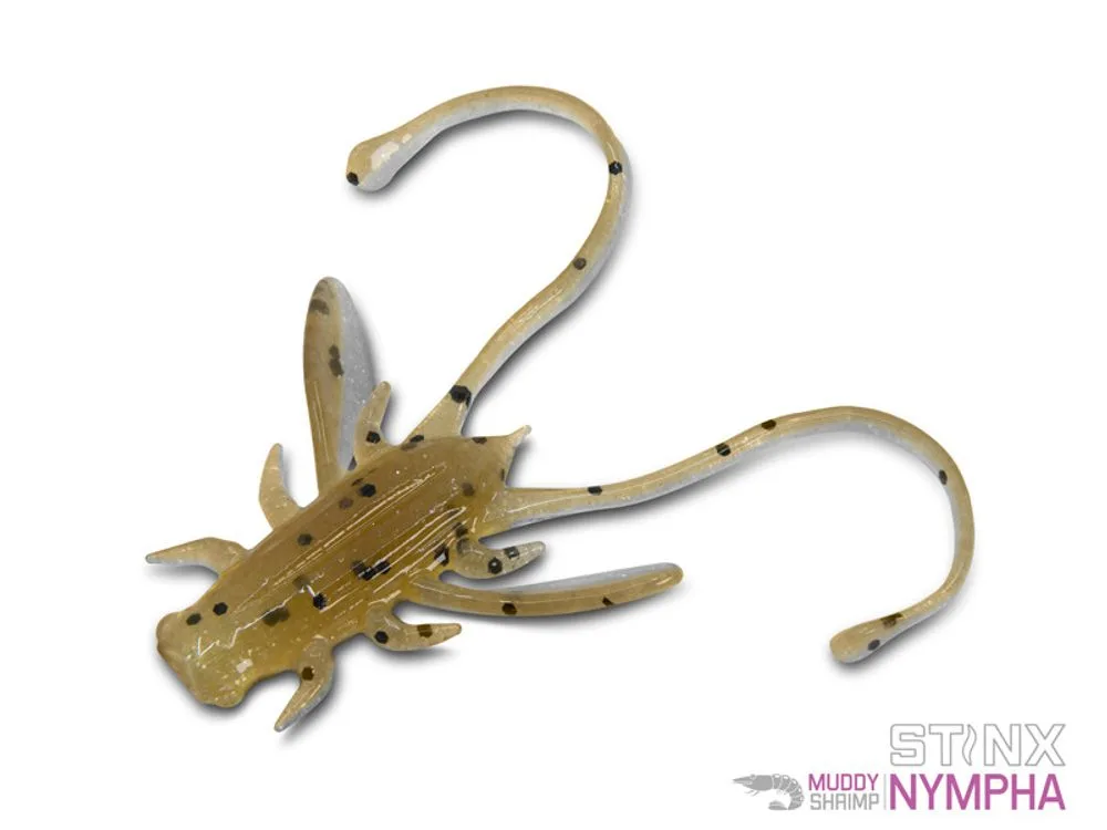 Delphin Umělá nástraha B! Stinx Nympha 20ks - 2.5cm / MUDDY