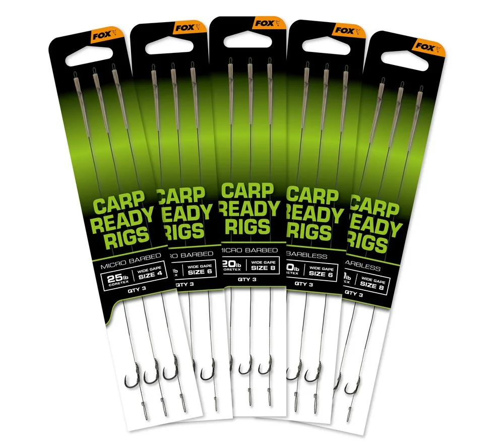 Fox Návazce Carp Wide Gape Ready Rigs - vel.2 25lb