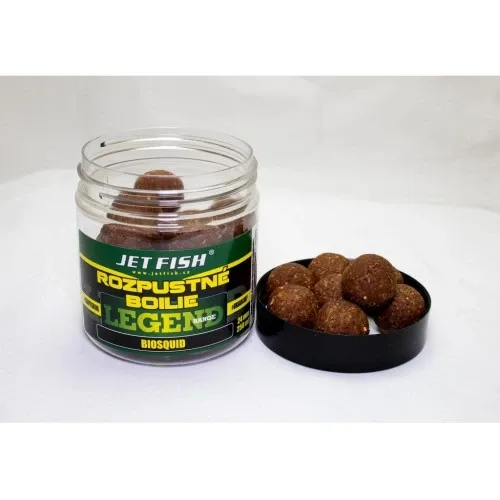 Jet Fish Rozpustné Boilie Biosquid 250ml Průměr: 24mm