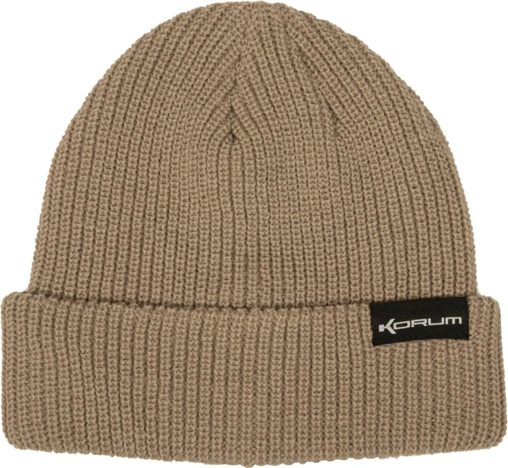 Korum zimní čepice chunky beanie tan