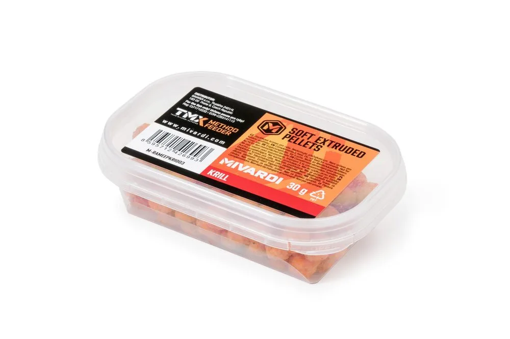 Mivardi Měkké pelety Soft Extruded Pellets 30g - Mango
