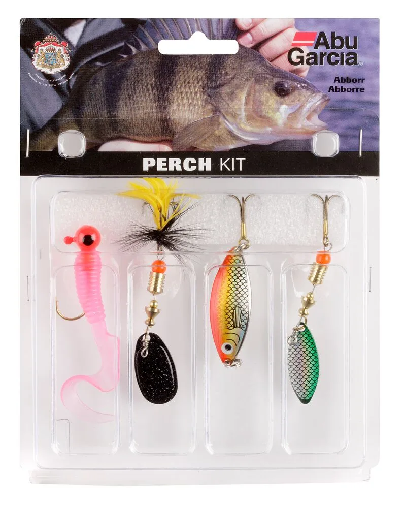 Abu garcia sada nástrah lure kit perch 4 ks