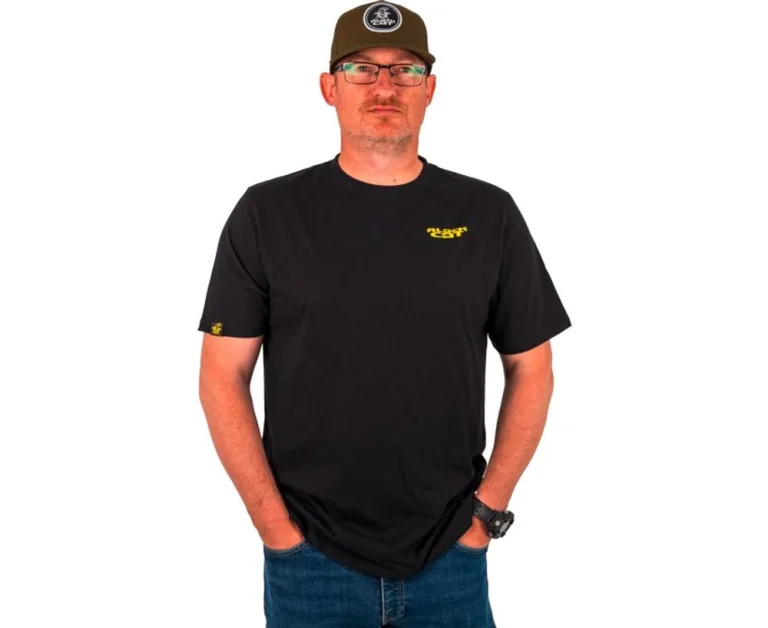 Black Cat Triko Chase Dreams Black Tee - XXXL