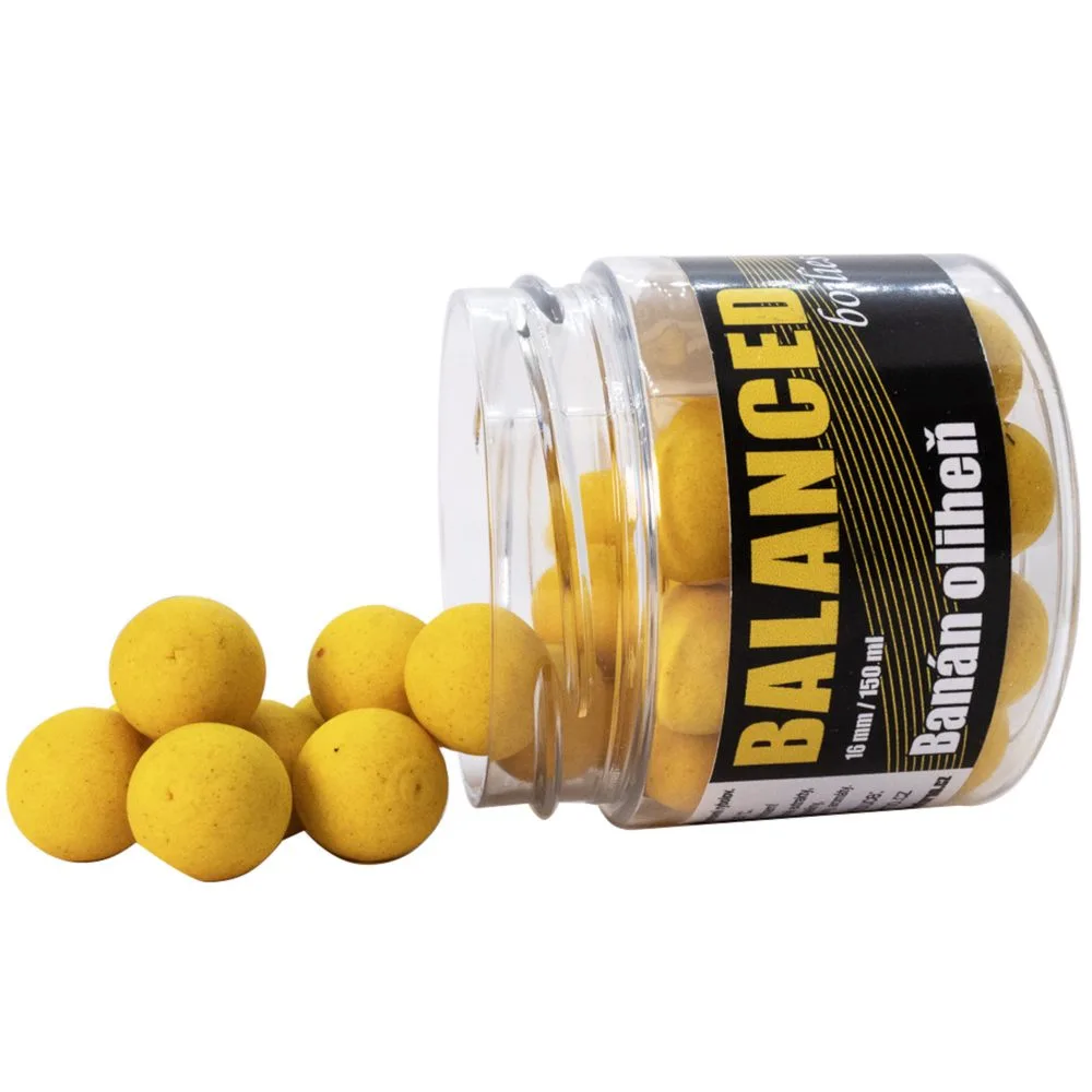 Carp Inferno Balanced Boilie 150ml Banán/Oliheň