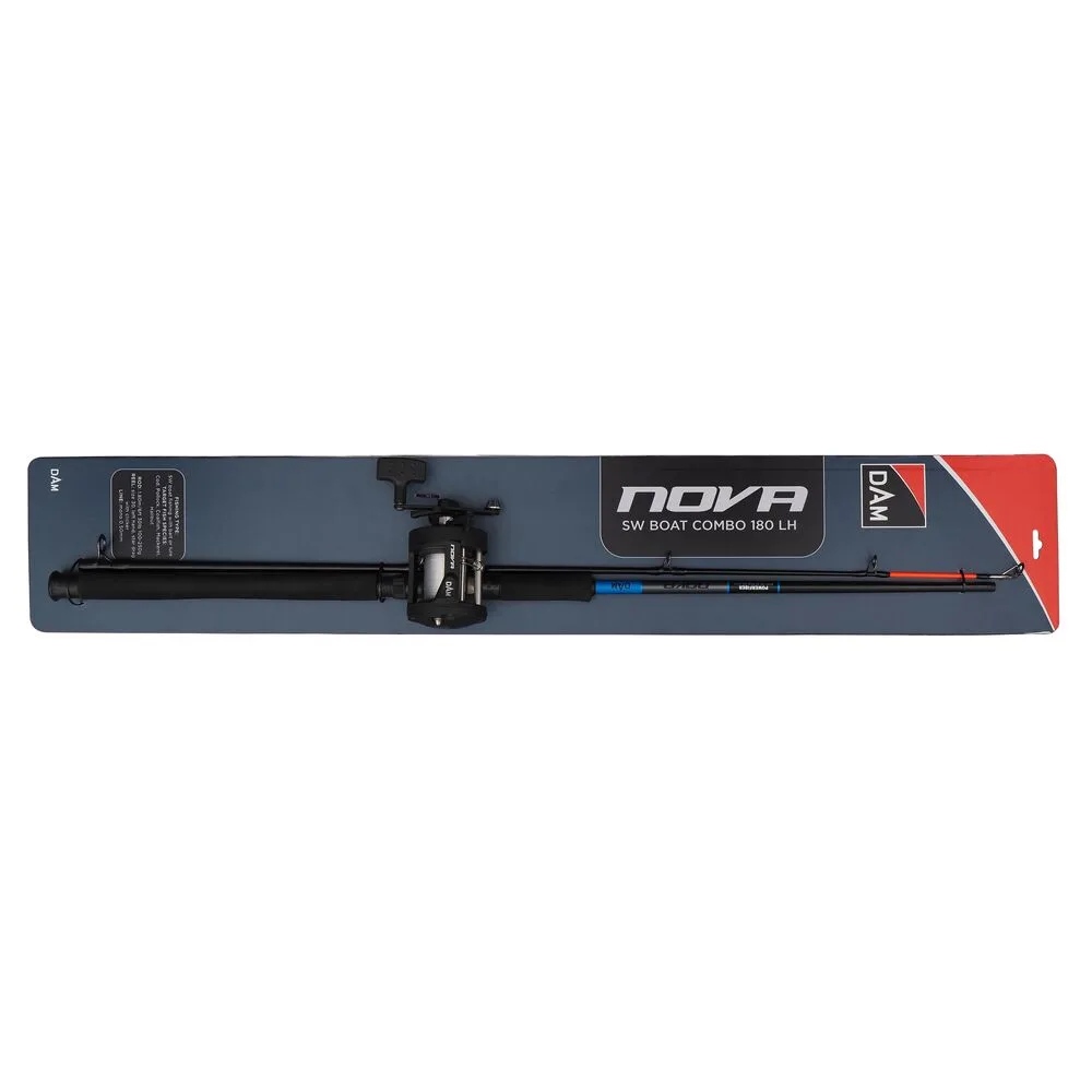 Damo prut nova sw boat combo 1,8 m 100-250 g + multiplikátor 30 lh