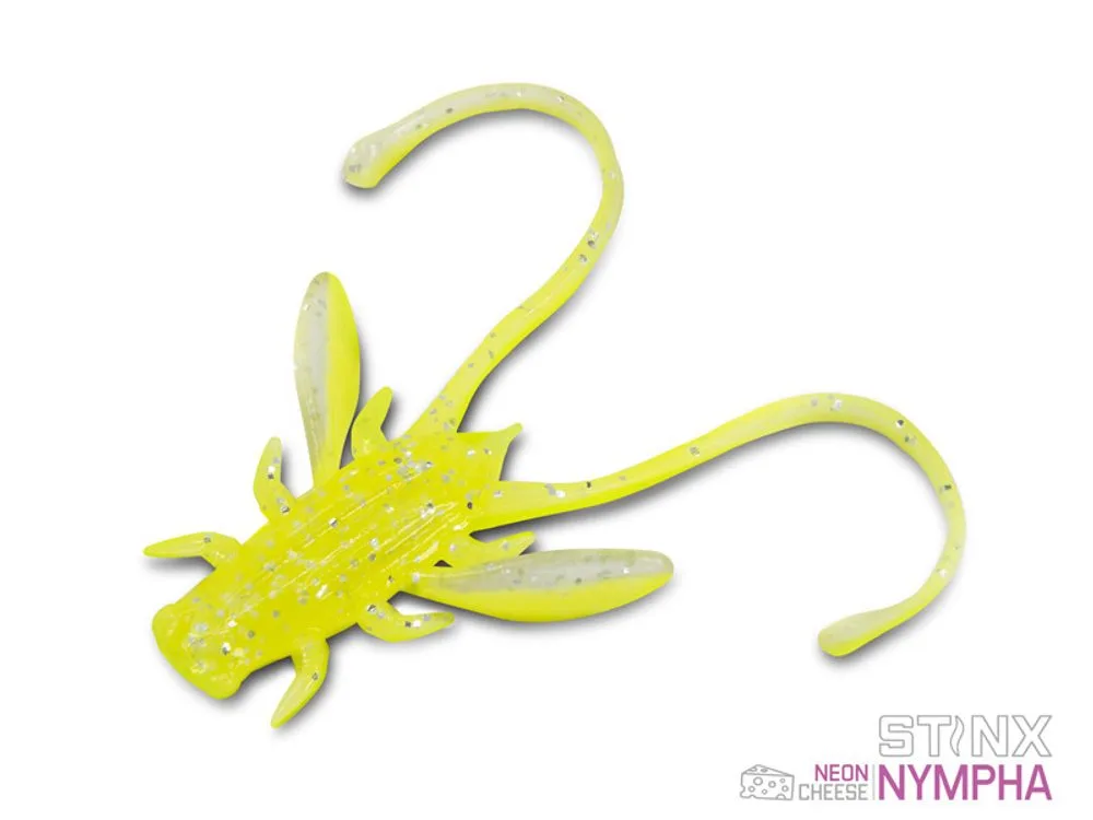 Delphin Umělá nástraha B! Stinx Nympha 20ks - 2.5cm / NEON