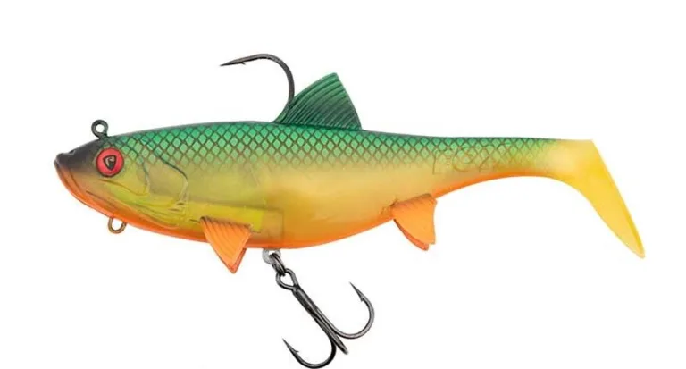 Fox Rage Gumová nástraha Replicant Wobble UV Slick Scale - 23cm 150g