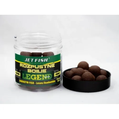 Jet Fish Rozpustné Boilie Bioenzym Fish + Losos 250ml Průměr: 20mm