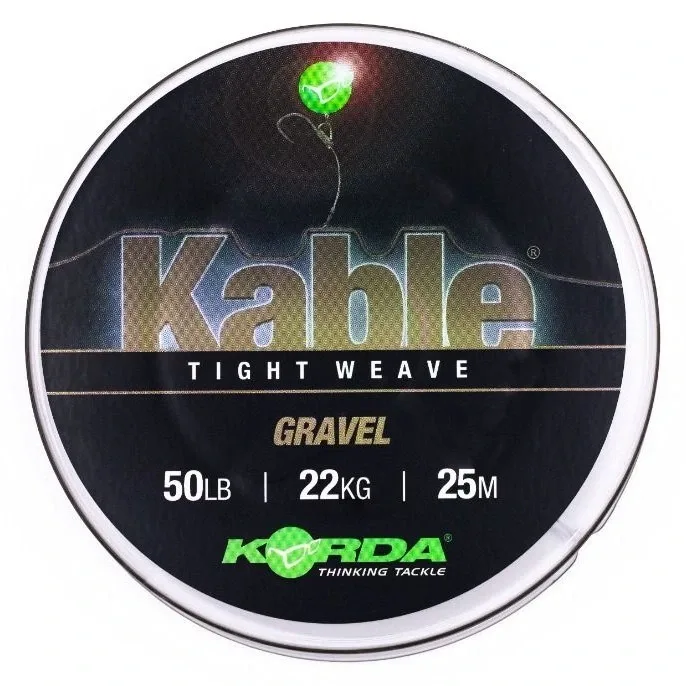 Korda Olověná Šňůra Kable Tight Weave 7m Varianta: Gravel
