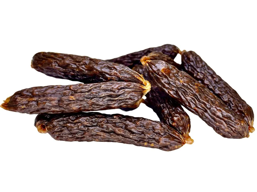 LK Baits Pet Sušené hovězí klobásky 90g – LK Baits PETs