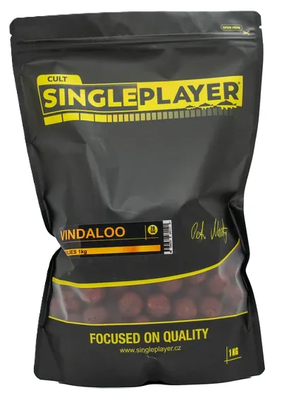 Singleplayer boilies vindaloo - 1 kg 20 mm