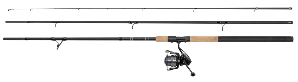 Zebco prut s navijákem feeder combo 3,6 m 120 g 4000fd 0,26 mm mono